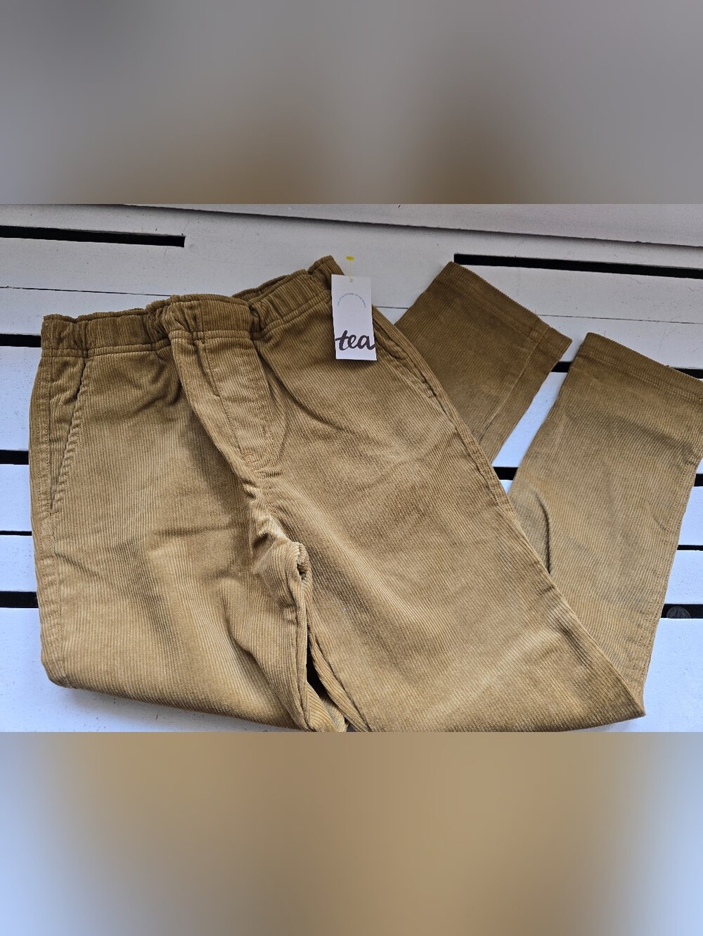 Tea Collection Kids Corduroy Pants in Camel